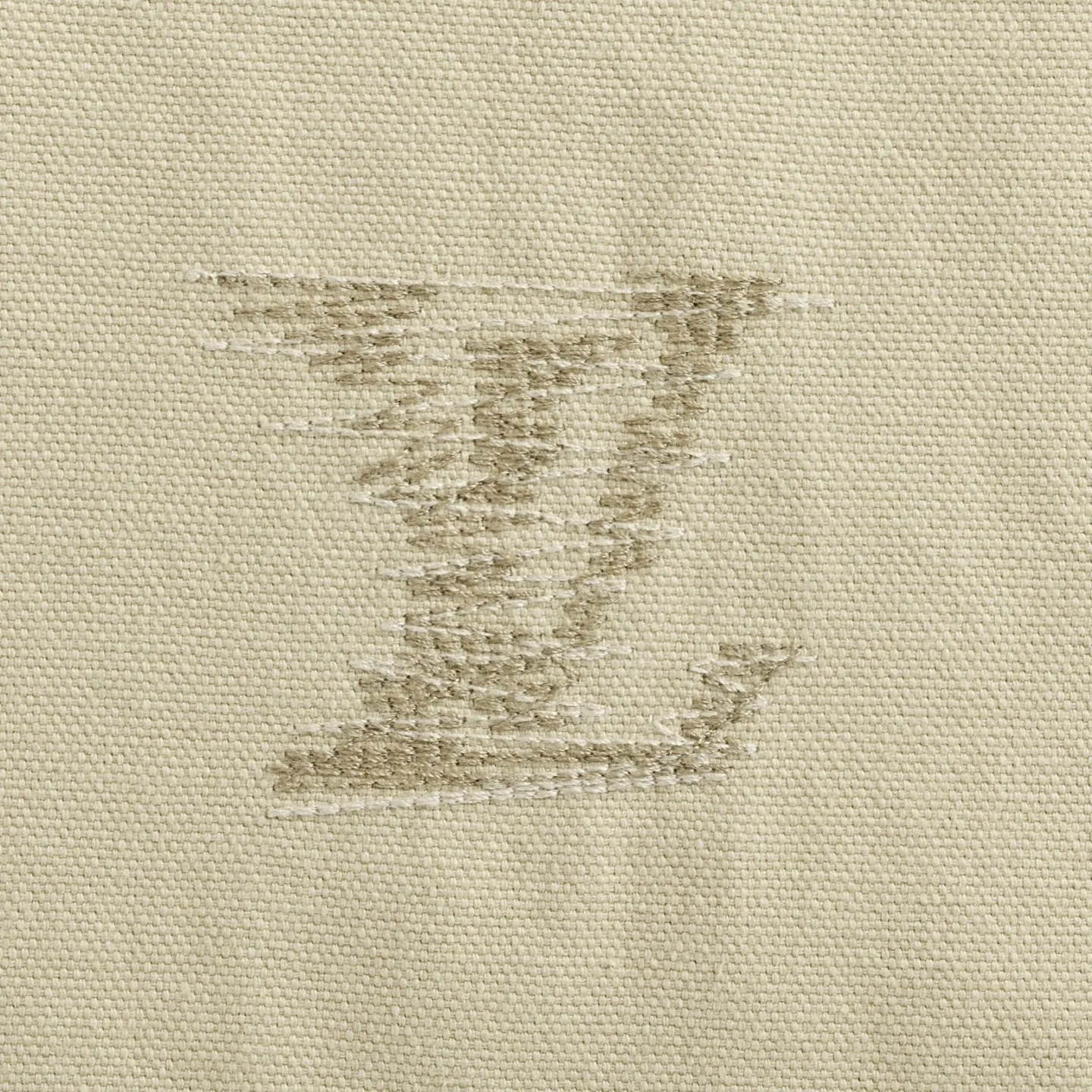 Louis Vuitton/Louis Vuitton Monogram signature jeans with front and back embroidery